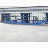 Exportación transfronteriza tipo marco portavehículos de 8 asientos estilo europeo semirremolque de transporte de vehículos de 6 asientos con elevador hidráulico automático