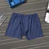 Ropa Interior Nueva para Hombre de Algodón Elástico Moda Versátil Sin Costuras Calzoncillos Transpirables Tallas Grandes Shorts Rayados Venta Caliente