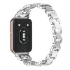 Adecuado para Samsung Galaxyfit3 Acero Inoxidable Incrustaciones de Diamante Estilo Japonés Diamante Correa de Reloj Nueva Sm-R390 Correa de Acero