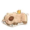 Linda Toalla de Mano de Felpa de Coral de Capibara de Dibujos Animados con Alto Valor Estético, Estimulante de Dopamina, Toalla de Mano Infantil para Colgar