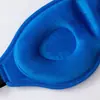Máscara de Ojos 3D Multicolor Amigable con la Piel Cómoda Transfronteriza, Máscara de Protección para Ojos Bloqueadora de Luz Tridimensional, Artículos de Viaje, Máscara de Ojos de Seda de Hielo Auxiliar de Alta Elasticidad