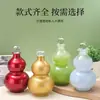 Botella de Agua Simple con Forma de Calabaza, Botella para Fermentar Vino, Botella para Bebidas de Té con Leche, Jarra de Vidrio para Vino, Set de Vino Portátil para Hogar y Exterior, Botella Portátil