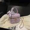2026 Verano Nuevo Bolso de Mano de Moda Mini Diseño de Nicho Bolso Cruzado Patrón de Diamante Versátil al por Mayor Bolso para Mujer