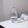 Atacado Spot Simples Luxo Leve Vidro Grande Vaso Hidropônico Vaso para Flores Secas Sala de Estar Interior Mesa Ornamentos para Arranjo de Flores