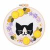 Nuevo Gato de Dibujos Animados Amazon Bordado a Mano DIY Paquete de Material Kit Semiterminado Inglés Transfronterizo Spot