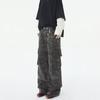 2025 Nuevos Jeans Camuflados de Primavera y Verano Casuales y Más Fáciles de Combinar Estilo Hong Kong para Hombre Moda Tendencia Hip-Hop Pantalones de Calle