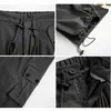 Pantalones de Trabajo de Secado Rápido para Mujer 2026 Nuevo Estilo de Verano Petite Pantalones Jogger de Cintura Alta Pantalones Casuales Americanos de Pierna Ancha para Mujer