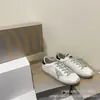 Versión Alta Zapatos Planos Casuales Combinan con Todo Lentejuelas Estrella Clásicas Zapatos Sucios Pequeños Zapatos Blancos Viejos Vintage Mismo Estilo para Pareja