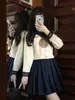 Entrega Direta do Fabricante, Serviço Pós-Venda, Saia Azul Marinho, Uniforme de Marinheiro Estilo Escolar Japonês, Saia Uniforme Básica JK, Sensação de Material Escolar