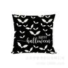 Funda de Almohada de Halloween Amazon Comercio Exterior Transfronterizo Fiesta de Halloween Funda de Almohada Divertida Funda de Cojín Decorativo para Sofá