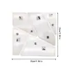 Regla Acrílica para Costura y Patchwork Regla de Diseño de Ropa 90 grados Tela Cortada Irregularmente Regla Doble Plantilla de Patchwork Transfronterizo