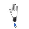 Soporte para Guantes de Golf Soporte para Guantes Soporte para Guantes de Golf Protección para Guantes Antideformación Soporte para Guantes con Gancho