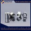 SOS-M2 através do orifício porca rebite coluna 304 aço inoxidável chapa metálica rebite porca stud hardware de cabeçalho frio Dongguan fábrica