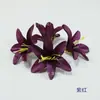 Flor de Lírio Pequena de 7cm Cabeça de Flor de Lírio-do-Vale Artificial Caixa de Flores Pacote de Material DIY Feito à Mão Decoração de Chapéu de Doutor Lembrança