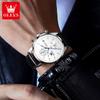 Endoso de estrella Relojes marca Oli al por mayor relojes cronógrafo multifuncionales relojes luminosos impermeables para hombre relojes para hombre