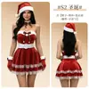 Comercio Exterior Xianyi Transfronterizo Lencería Temática Navideña Puro Deseo Tentación Uniforme Ambiente Sexy Conjunto Divertido Qqnys2