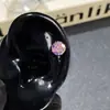 Unha de osso de orelha de zircônia lapidação rosa com revestimento de cor flash parafuso de aço titânio unha de orelha nicho unha de orelha para dormir sem escolha