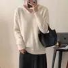 Nueva colección otoño/invierno: Suéter de punto sin costuras 100% lana merino para mujer, versátil, casual y con un estilo relajado y sin esfuerzo, disponible ahora