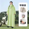Impermeable para Vehículo Eléctrico, Poncho de Lluvia de una Pieza Engrosado y Alargado para Vehículo a Batería para Adultos con Mangas, Poncho Impermeable para Todo el Cuerpo