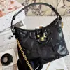 2026 Bolso de Mano de Dumpling Bordado con Monograma de Marca D de Alta Calidad, Bolso de Hombro Hobo Versátil Estampado para Mujer