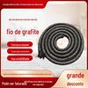 Corpo de Aterramento de Grafite Flexível Corpo de Aterramento de Grafeno Fio de Aterramento Trançado de Grafite Fio de Aterramento Flexível à Base de Grafite