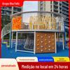 Equipamentos de diversão para parques de diversões sem energia Fabricantes de escorregadores infantis Projeto de playground Instalações de diversão ao ar livre personalizadas