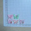 Nuevo Parche de Gato Kt Transparente como el Hielo Mariposa DIY Pasador Creativo Accesorio para el Cabello Zapato de Madera Material de Flor Accesorio Hecho a Mano