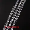 Cortina de Contas para Casamento Corredor de Casamento Decoração de Árvore de Cristal Corrente de Contas Salão de Casamento Adereços de Decoração de Árvore de Natal Contas de Madeira