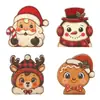 Adornos de escritorio navideños transfronterizos para el hogar, dormitorio, entrada, exhibición en estantería, decoración de escena para fiestas navideñas
