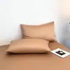 2026 Nuevo Modelo 50 Doble Capa Algodón de Fibra Larga Algodón Puro Funda de Almohada Individual