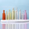 Botella de flor de ciruelo galvanizada de 5 ml, botella de jeringa, botella de pagoda de alta permeabilidad, botella de antena con varilla de empuje, botella de esencia, aguja de agua de 10 ml