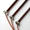 Tubo de calentamiento para máquina sopladora de botellas Tubo de lámpara infrarroja para máquina sopladora de botellas de PET Tubo de calentamiento de tungsteno Tubo de calentamiento eléctrico Tubo de lámpara de calentamiento de cuarzo