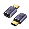Al por mayor transfronterizo TYPE-C tipo revolución adaptador hembra type-c 40GB codo función completa en forma de U adaptador OTG