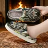 Pantuflas de Algodón de Comercio Exterior para Hombres y Mujeres, Lindas Pantuflas de Casa con Estampado de Animales de Dibujos Animados, Pod Cross-Border Jit de Una Pieza Dropshipping