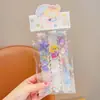 Parche de flequillo de dibujos animados para mujer, parche mágico para el cabello para la frente y la nuca, parche mágico tejido, parche de cabello dulce y a la moda