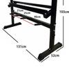 Los fabricantes suministran rack completo para mancuernas y barras, rack para colocación de barras con mancuernas, rack para mancuernas de gimnasio