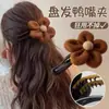 Grampo de Cabelo com Laço de Fita Super Fada Floral Bolinhas Pinça Jacaré Meio Preso Acessórios de Cabelo Novo