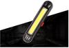 Luz individual para bicicleta, luz de advertencia de carga USB para bicicleta, luz trasera de dos colores, luz delantera brillante para bicicleta de montaña y bicicleta de carretera, equipo brillante