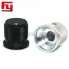 Suministro de fábrica 17*16mm perilla totalmente de aluminio tipo tapa moleteada tipo triángulo arenado perilla de ajuste de potenciómetro estándar