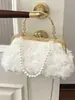 Bolsa de Axila Flor de Pérola Yuezi 2026 Nova Tendência Versátil Elegante Bolsa de Ombro Design de Moda de Alto Valor Bolsa de Mão