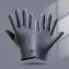 Guantes de Invierno para Mujer, Cálidos y Forrados de Felpa, Adecuados para Ciclismo, a Prueba de Frío, Compatibles con Pantalla Táctil, para Actividades al Aire Libre en Otoño e Invierno, Guantes para Hombre para Montar en Motocicleta, Resistentes a la Escarcha