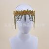 Diadema de los años 20 Tocados Accesorios para el Cabello de Fiesta Gran Gatsby Baile de Halloween Accesorios para el Cabello con Flecos de Pedrería Diadema
