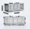 Combinable 1:Caja de Almacenamiento a Prueba de Polvo para 64 Modelos de Coche Caja de Exhibición de Coche de Aleación Coche Coche