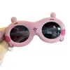 Gafas de Sol Infantiles de Oso de Dibujos Animados, Protección Solar, Parasol, Gafas de Sol para Bebé Oso, Anti-UV, Gafas Lindas para Bebés Niños y Niñas