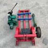 Tractor multifuncional con toma de fuerza trasera, bastidor multifuncional, bomba de agua, generador y bastidor de trituradora.