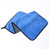 Toalha de Lavagem de Carro Personalizada, Toalha de Limpeza de Carro Espessa de Lã de Coral, Pano de Limpeza Absorvente Atacado, Toalha de Carro Bicolor de Dupla Face