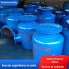 Fabricantes Personalizado GCQ Filtro de Exaustão Autolimpante Flange Filtro Autolimpante Tipo T Bypass Armadilha de Sujeira
