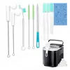 Cepillo de limpieza para máquina de hielo tapa de taza cepillo para limpiar huecos de taza térmica cepillo de plástico cepillo para taza cepillo para huecos de taza cepillo para biberones venta al por mayor