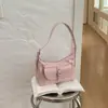 Bolsa de Axila Estilosa Xiaomi Home Tendência Coreana Retrô 2026 Novo Estilo para Trabalho e Deslocamento Bolsa de Ombro Única Bolsa de Mão Elegante Transversal