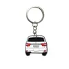 Llavero de Venta Cruzada Más Vendido con Temática de Carreras, Diseño Creativo de Dibujos Animados en PVC, Accesorio de Moda para Funda de Llave de Coche